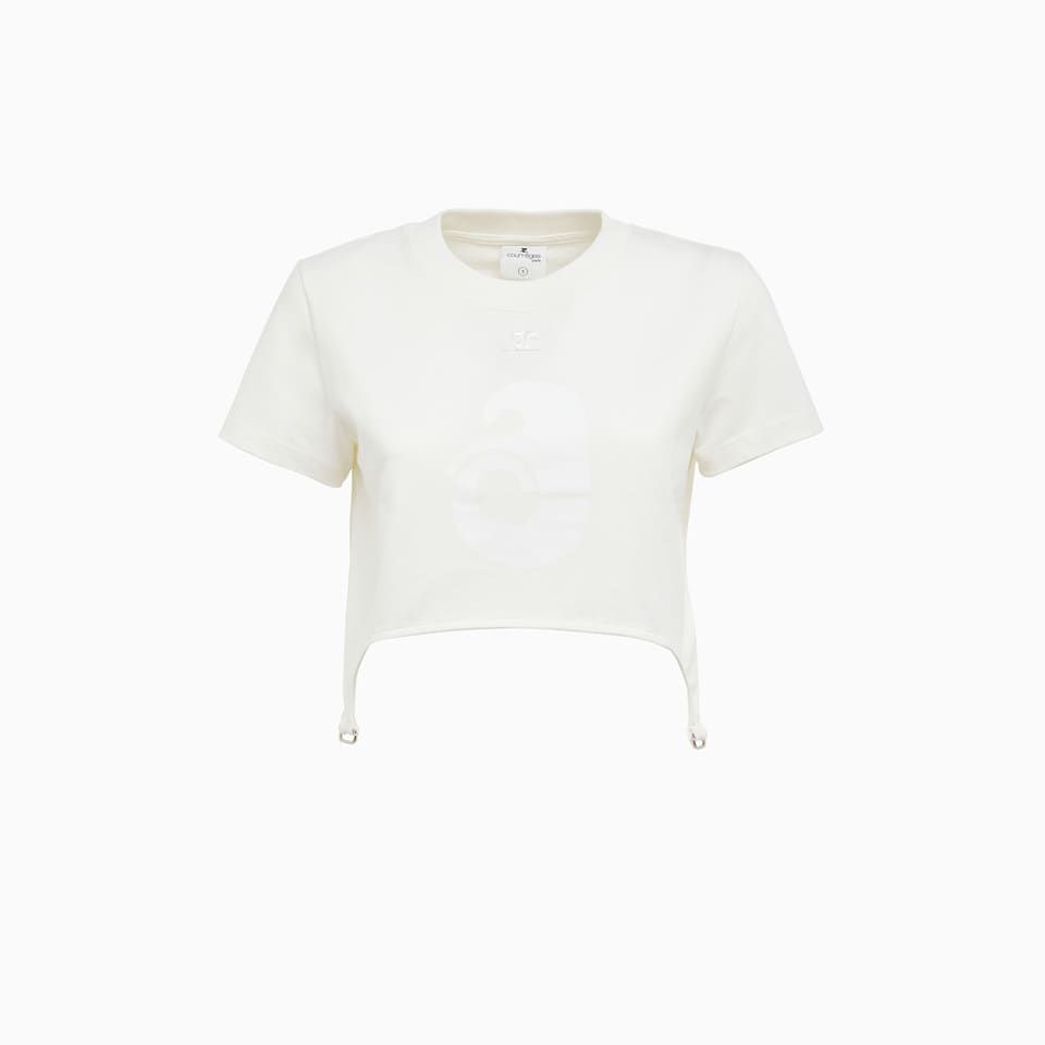 Courreges Cotton Shell T-Shirt