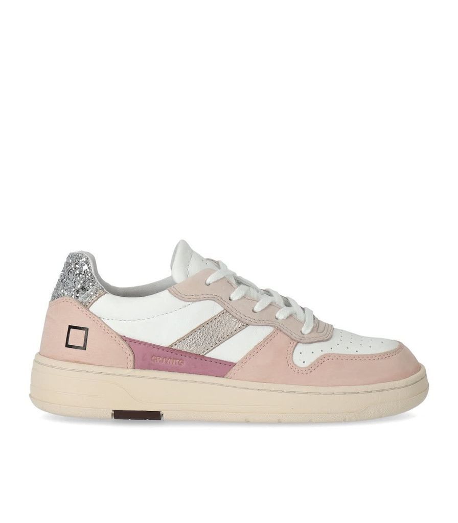 Court 2.0 Vintage Calf White Pink Sneaker