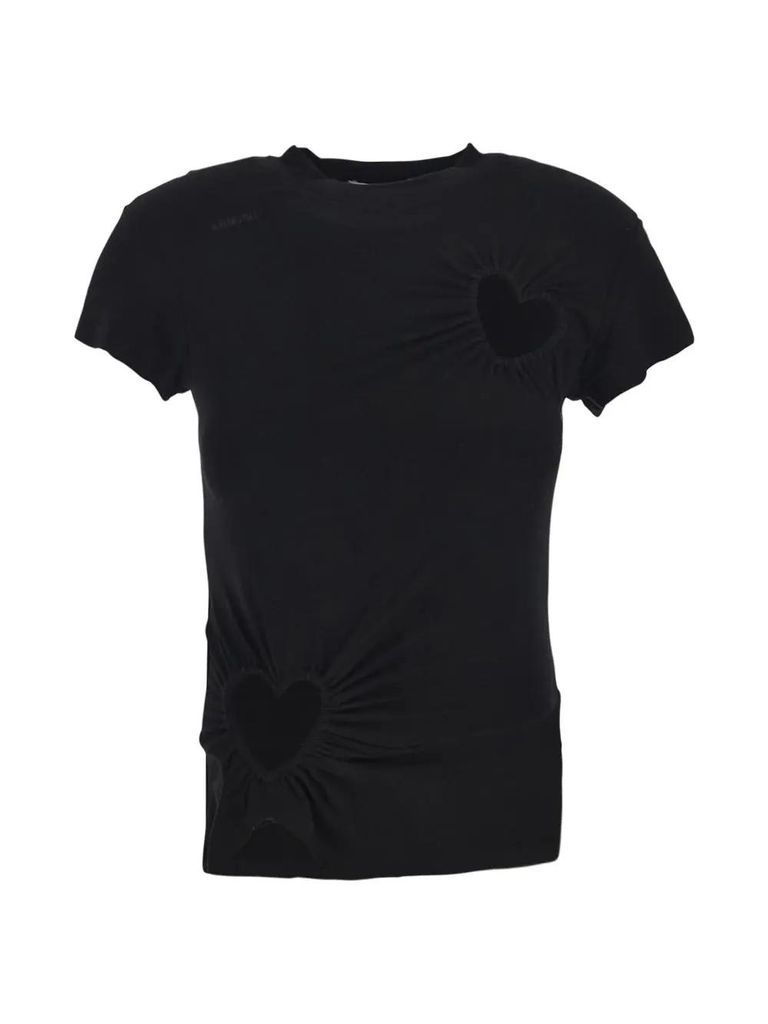 Cut-Out Hearts T-Shirt