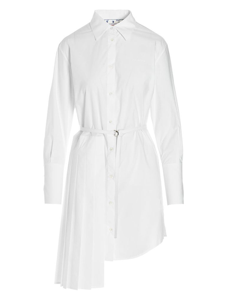 Diagonal Shirt Dress