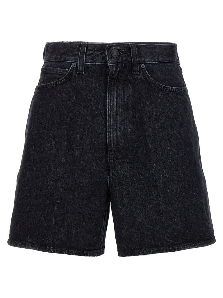 Denim Bermuda Shorts