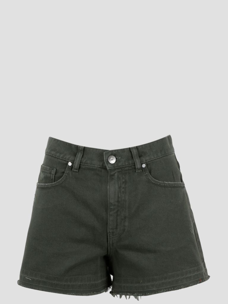 Denim Cotton Shorts