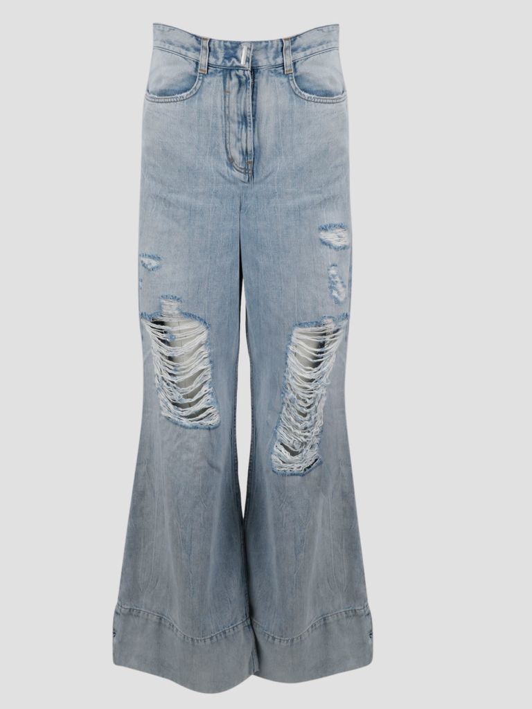Destroyed Denim Oversize Jeans
