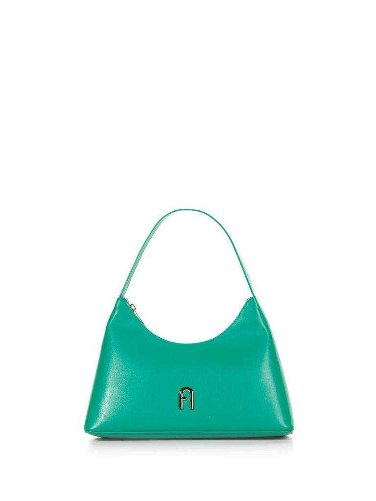 Diamante S Shoulder Bag In Leather