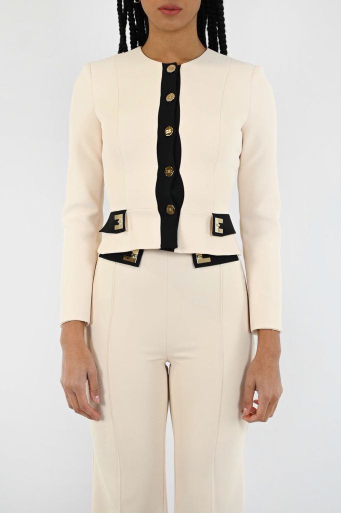 Double Stretch Crepe Jacket