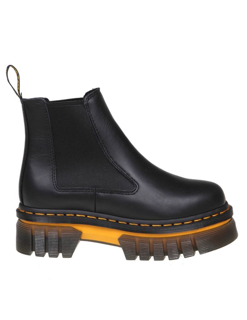 Dr.martens Audrick Chelsea Boots In Black Leather