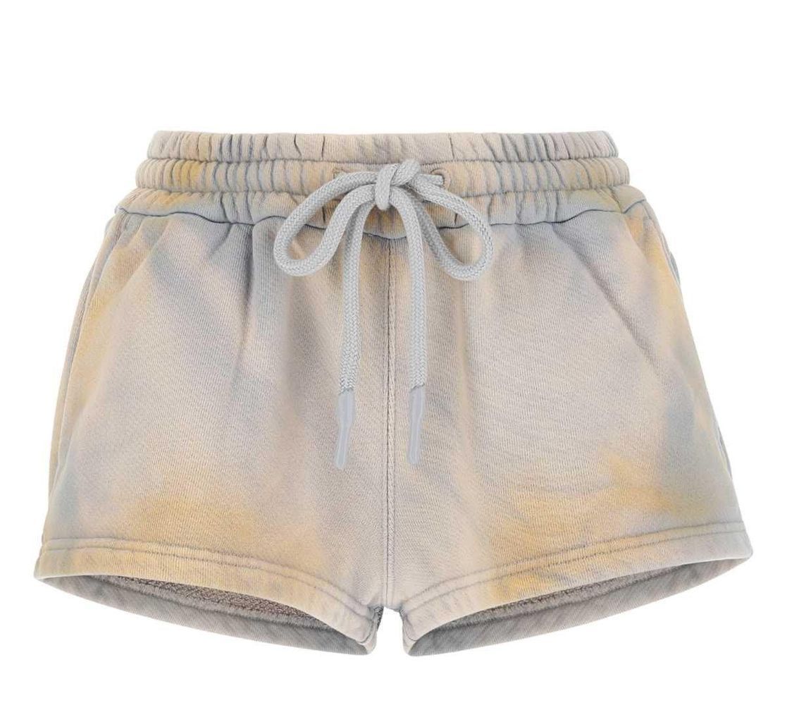 Drawstring High Waist Shorts