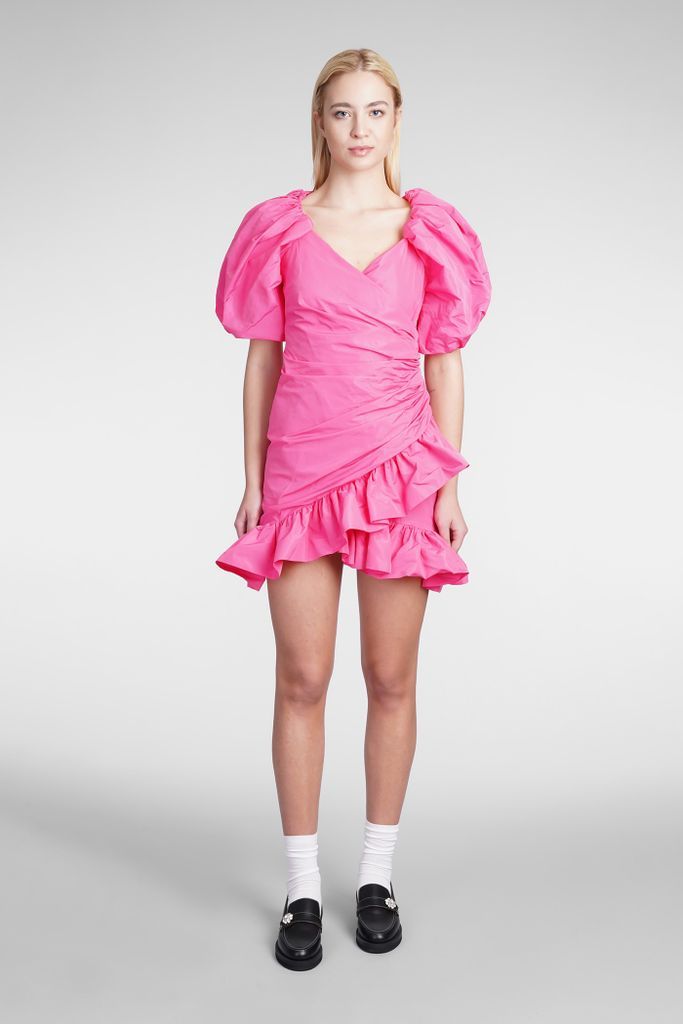 Dress In Fuxia Polyester