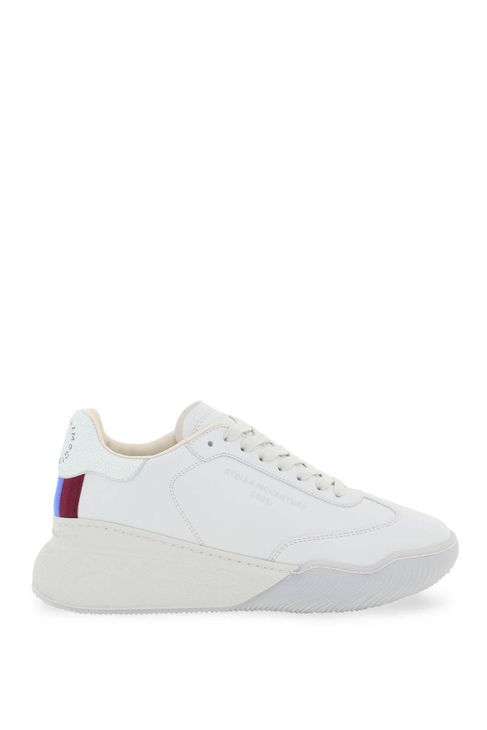 Faux Leather Trainer Sneakers