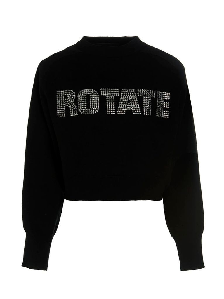 Firm Rhinestone Sweatshirt