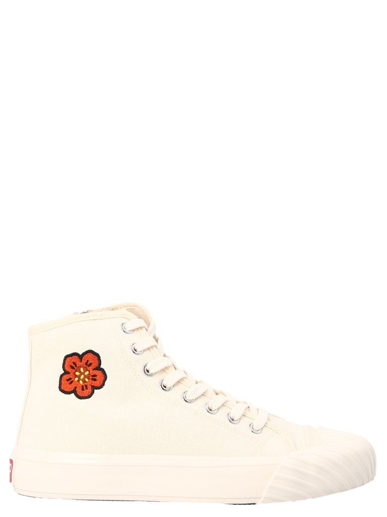 Embroidered Logo Sneakers