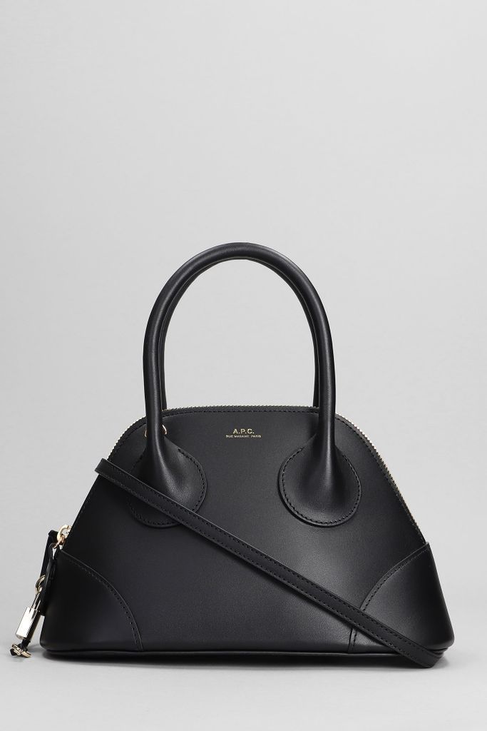 Emma Hand Bag In Black Leather