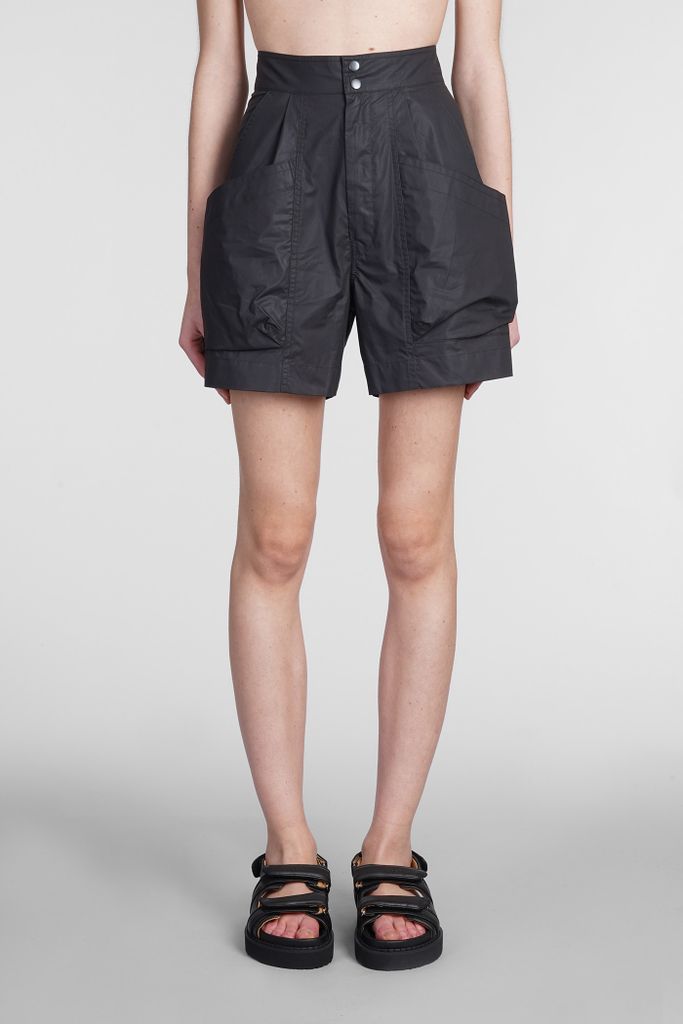 Ferdini Shorts In Black Cotton