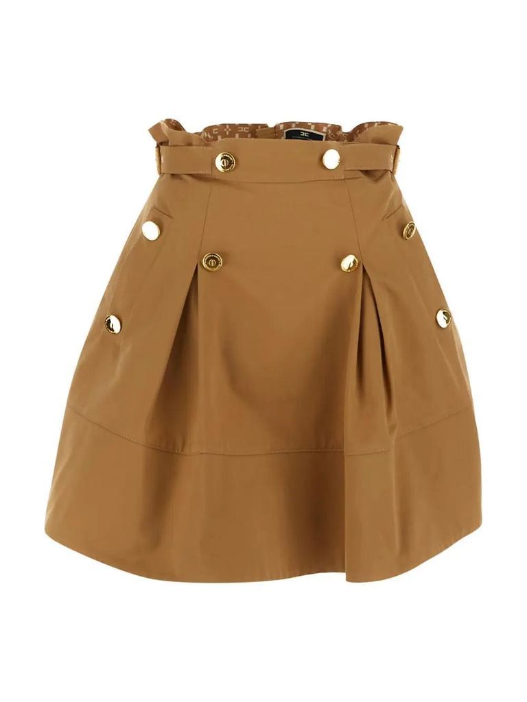 Flared Mini Skirt