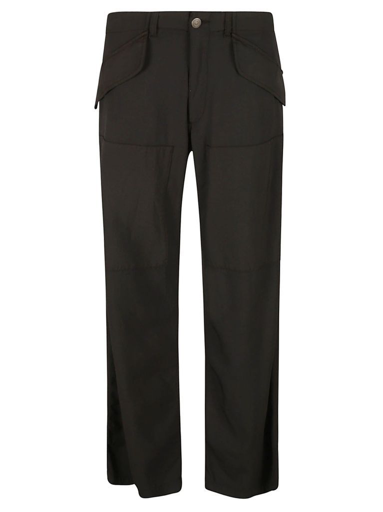 Flap Buttoned Trousers