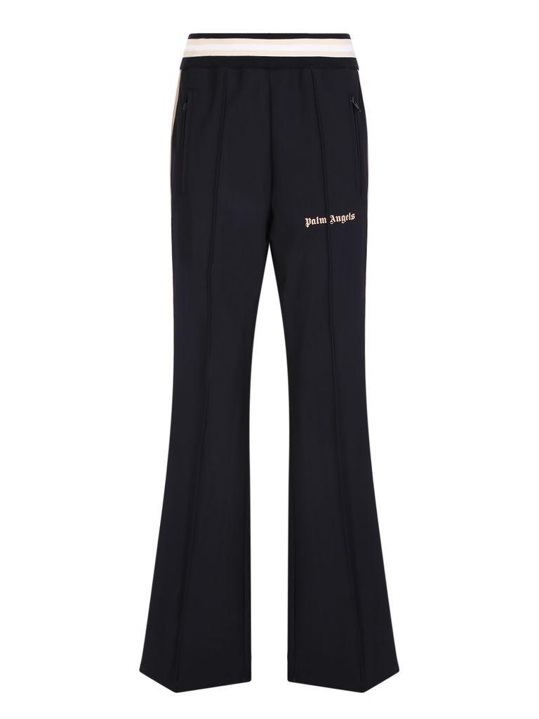 Flared Track Trousers