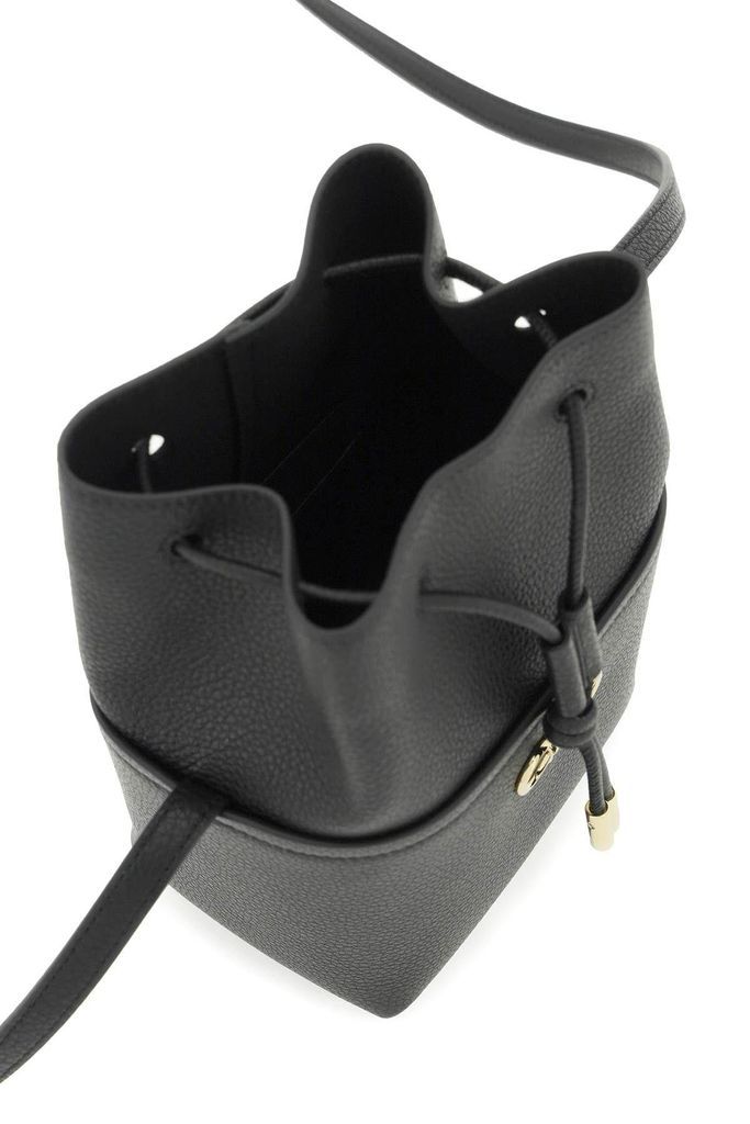 Gancini Mini Crossbody Bucket Bag