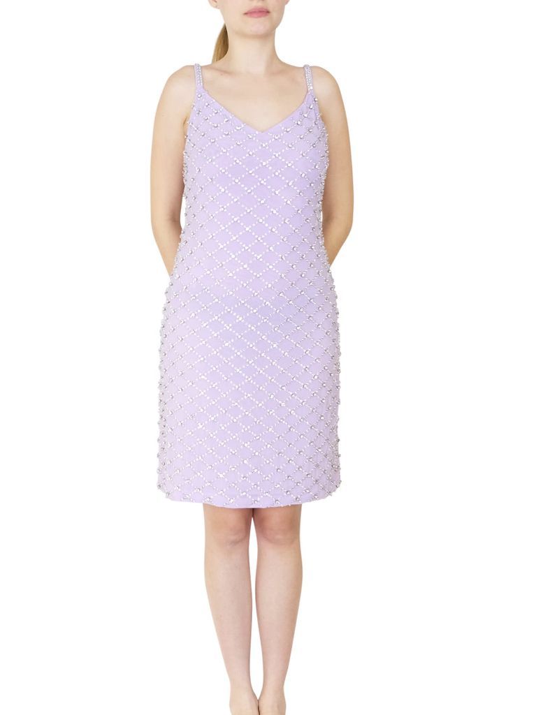 Glace Violet Tulle Dress