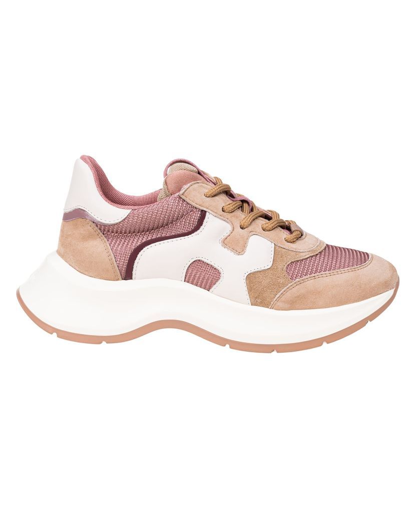 H585 Pink And Beige Sneakers