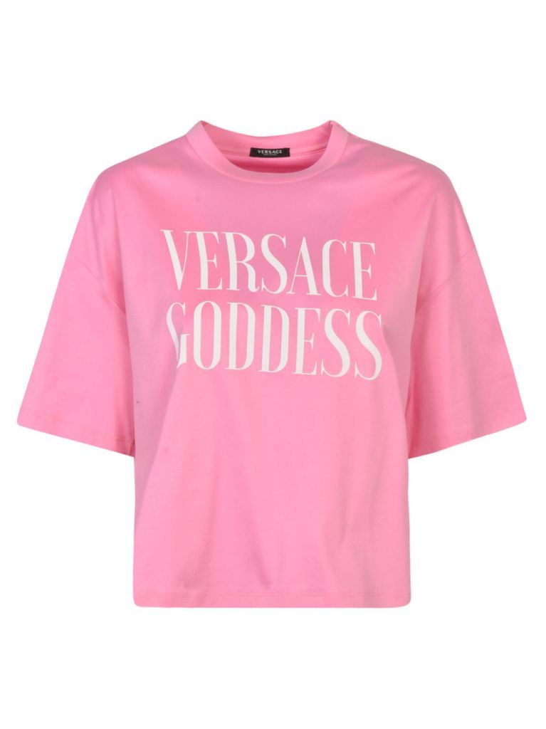 Goddess Logo Print T-Shirt