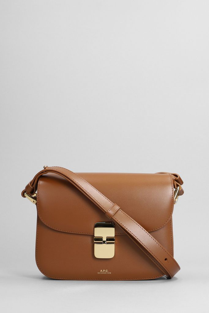Grace Shoulder Bag In Leather Color Leather