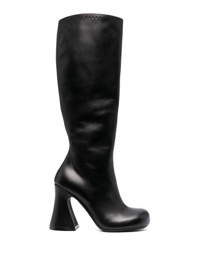 High Leather Boot