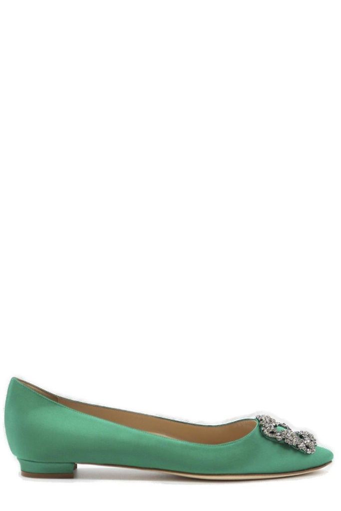 Hangisi Pointed-Toe Flats
