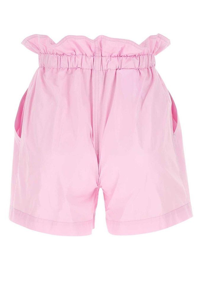 High-Waisted Paperbag Shorts