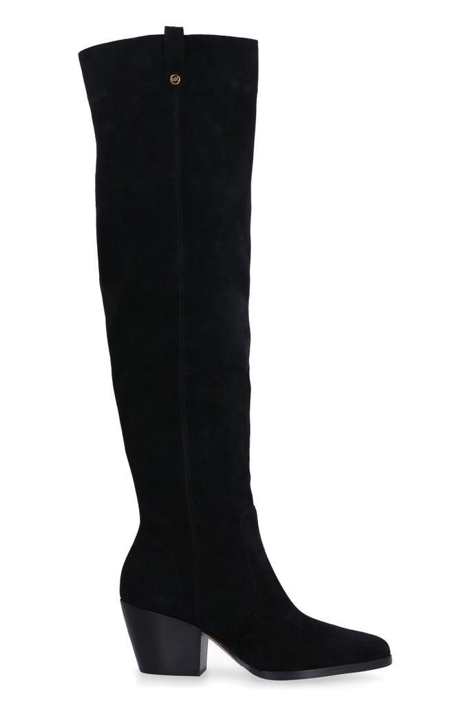 Harlow Suede Knee High Boots