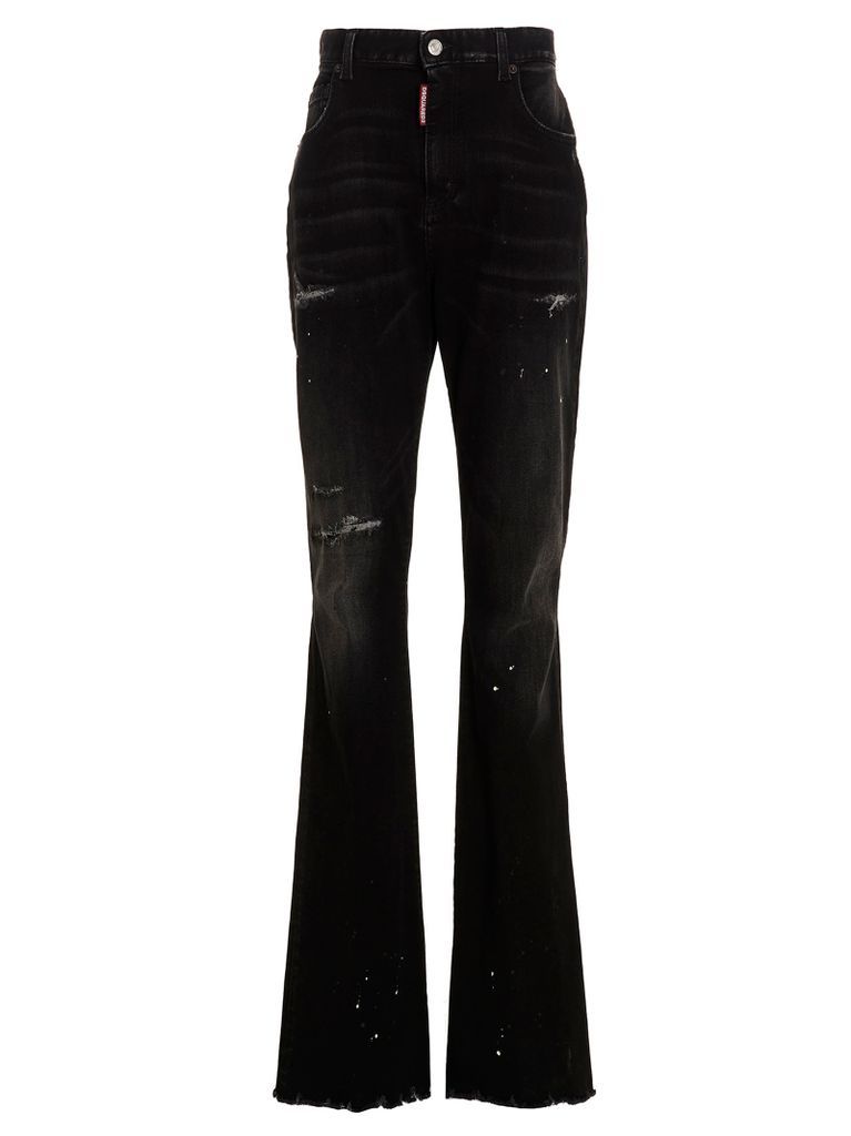 High Waste Flare Jeans