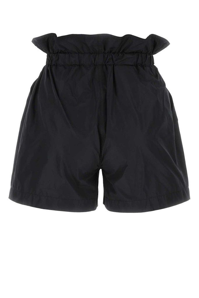 High-Waisted Paperbag Shorts