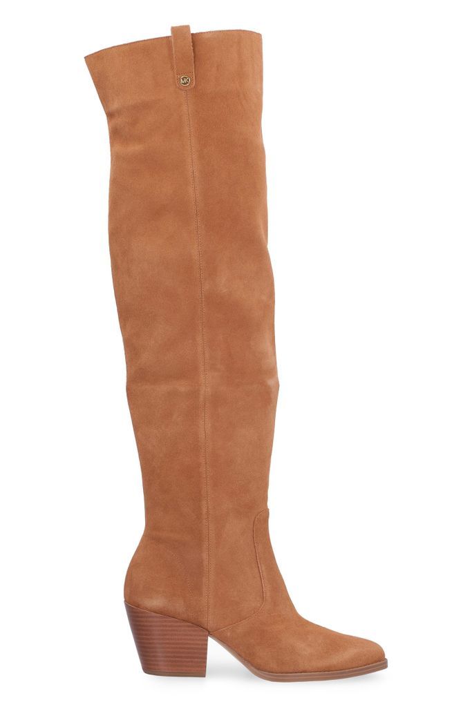 Harlow Suede Knee High Boots