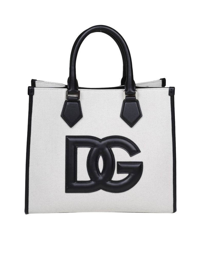 Handbag In Canvas With Dg Logo