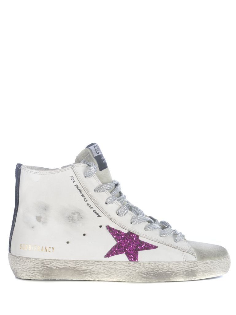 High Top Sneakers Golden Goose Fracy In Leather