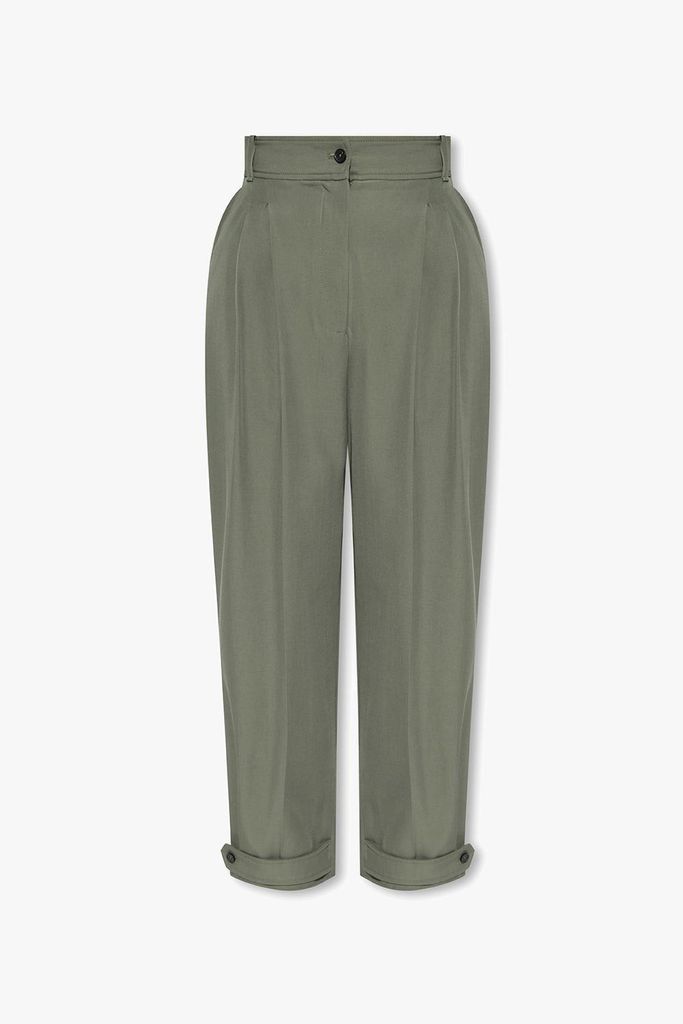 High-Waisted Trousers