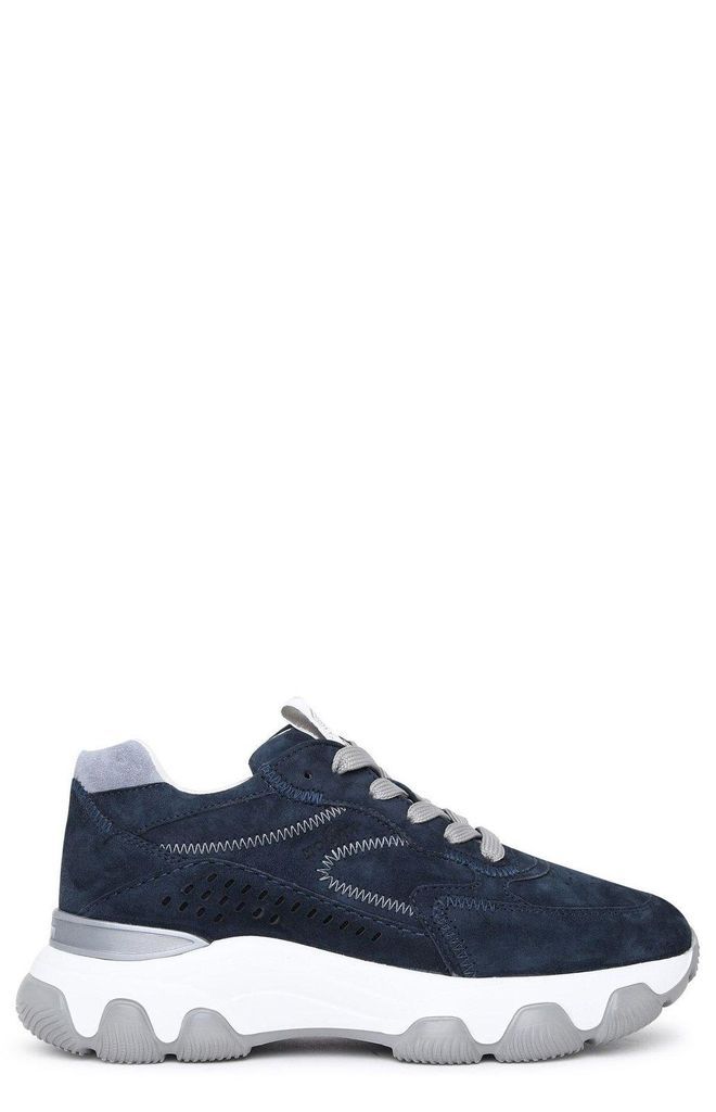 Hyperactive Lace-Up Sneakers
