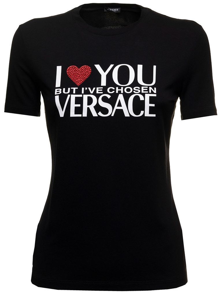 I Love You Versace Tshirt