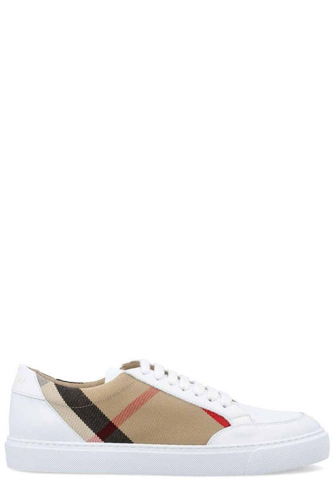 House Check Lace-Up Sneakers