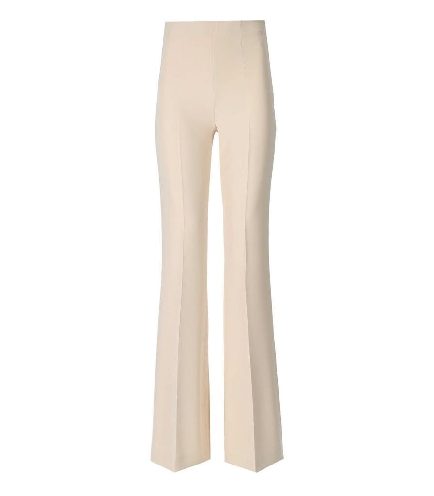 Ivory Flare Trousers