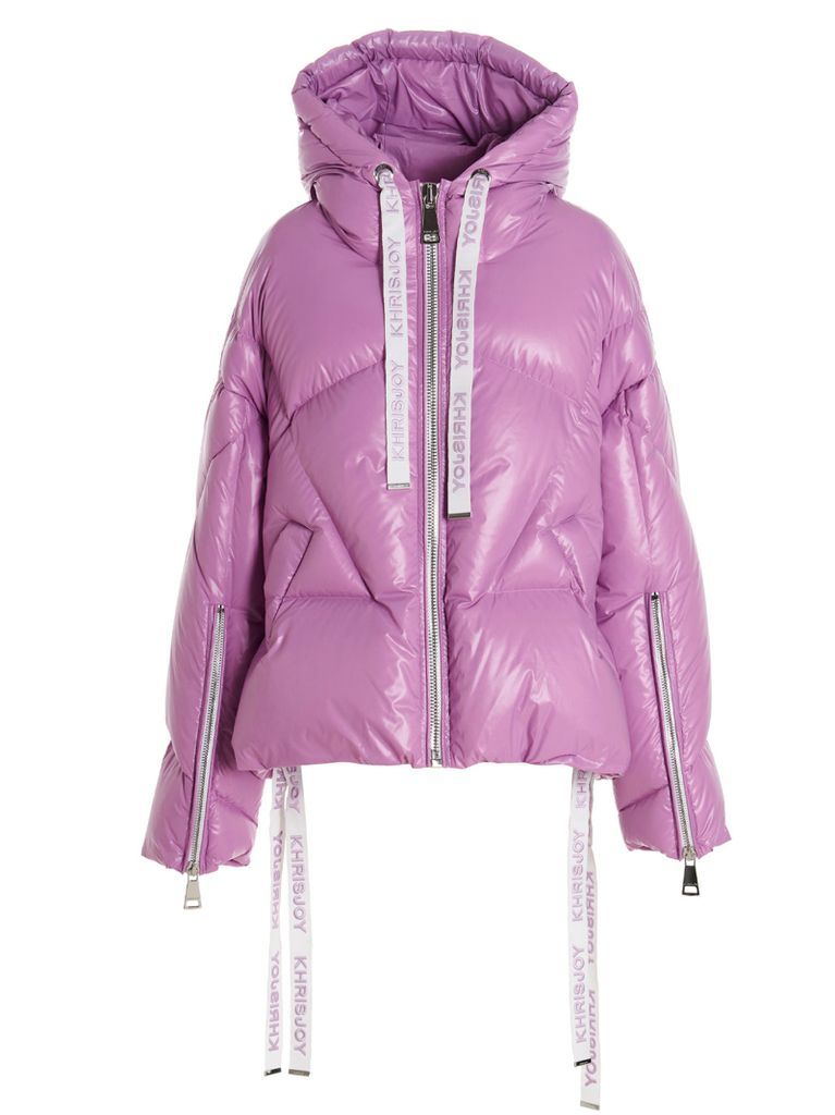 Khris Iconic Shiny Puffer Jacket