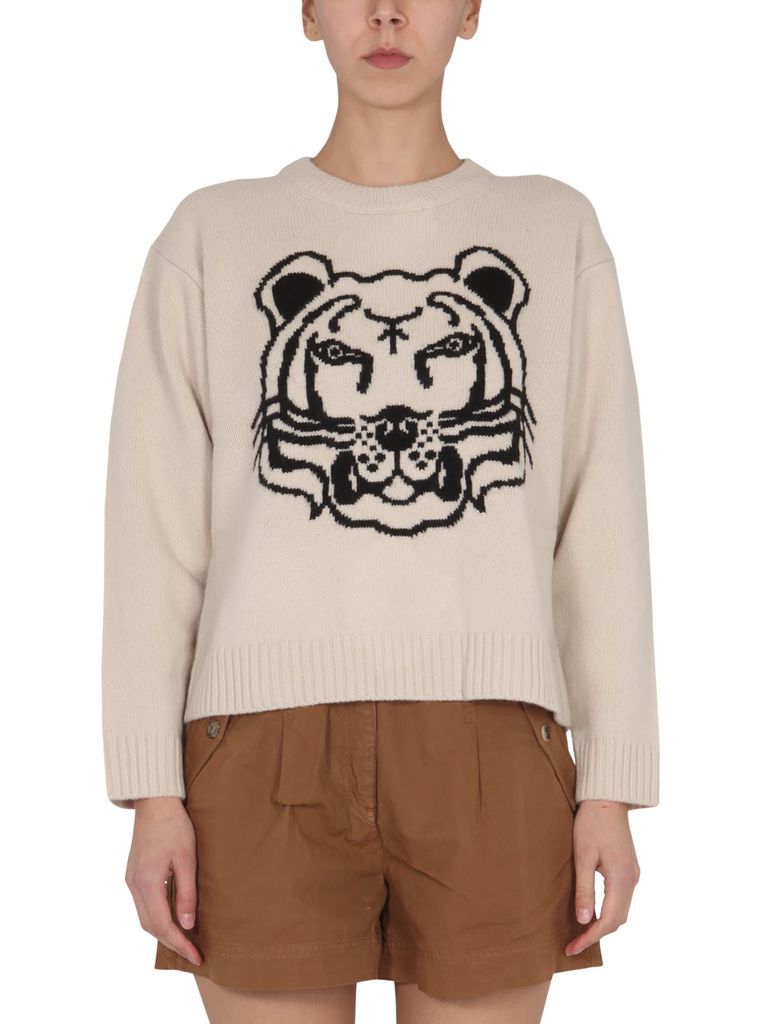 K-Tiger Embroidered Sweater
