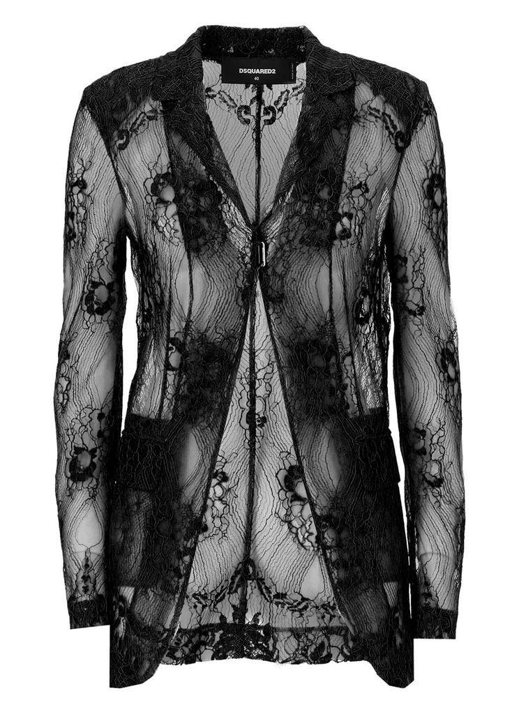 Laced Open Front Jacket