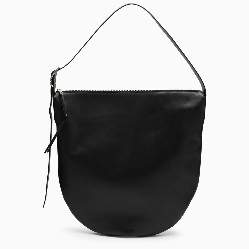 Large Black Leather Bag