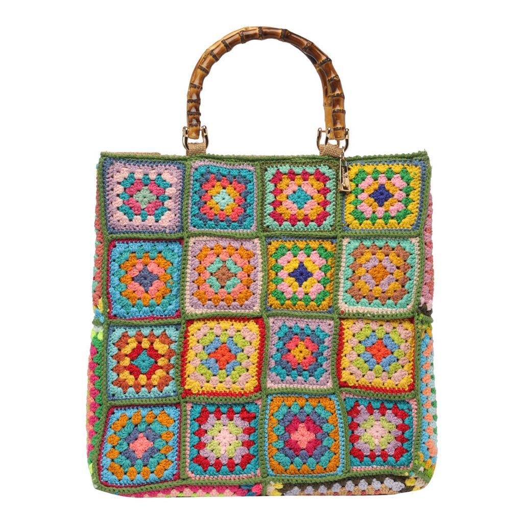 Large Crochet Tote Bag