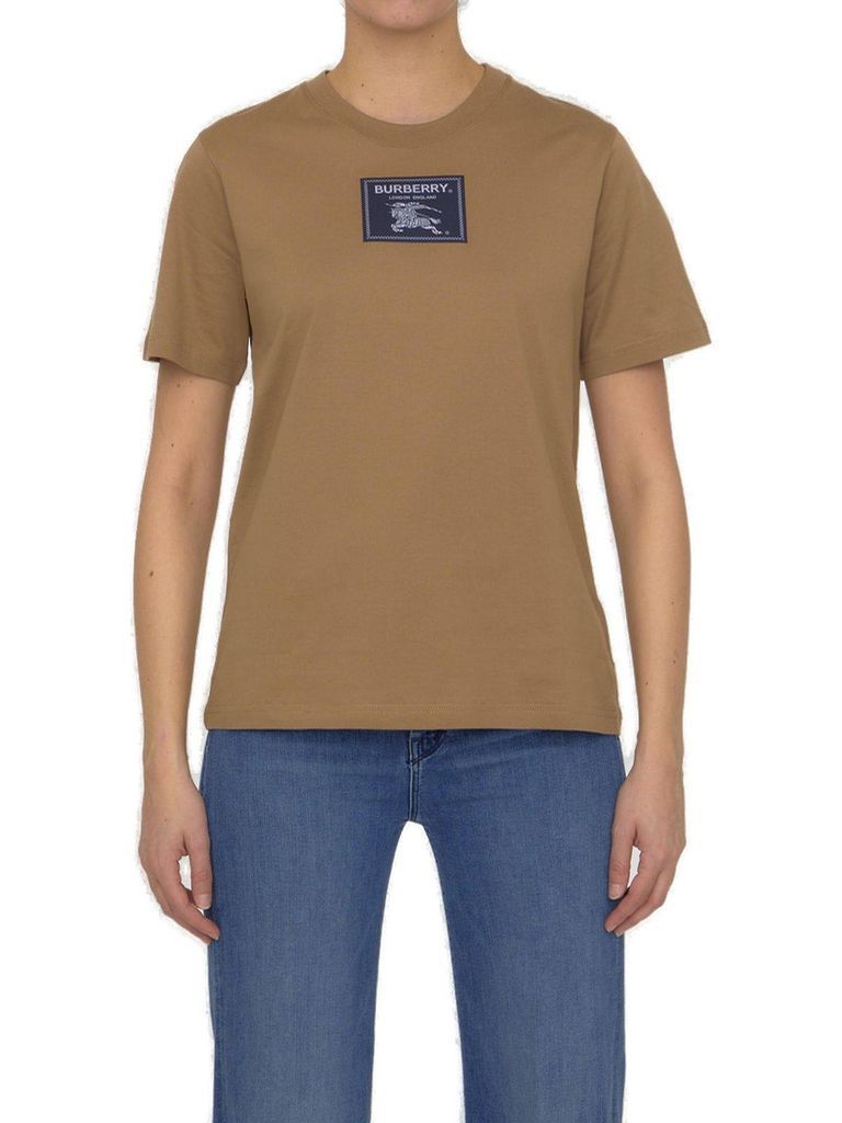 Log Patch Crewneck T-Shirt
