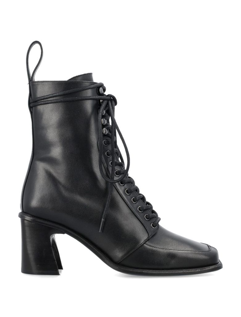 Leather Spoor Lace-Up Boots