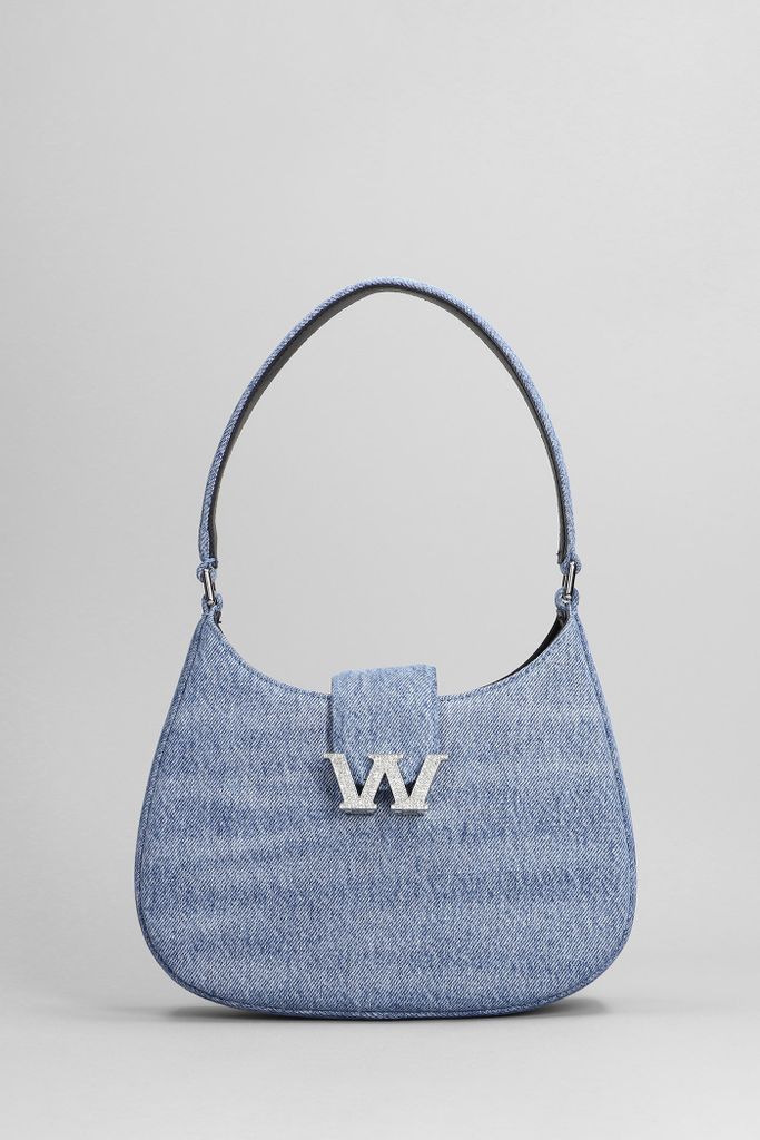 Legacy Hand Bag In Cyan Denim