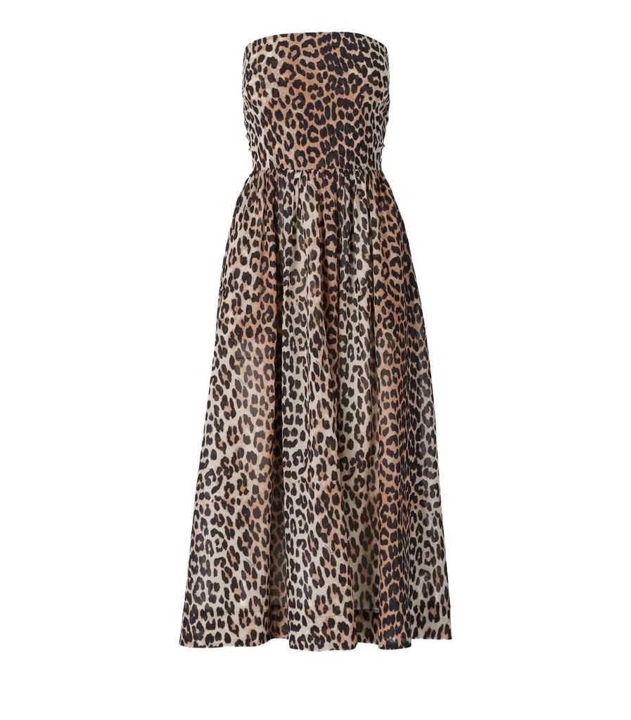 Leopard-Print Band Dress