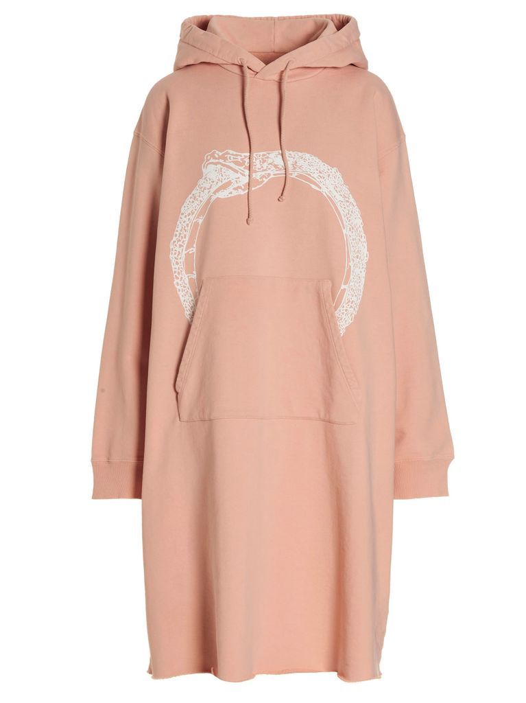 Logo Hooded Sweat Dress