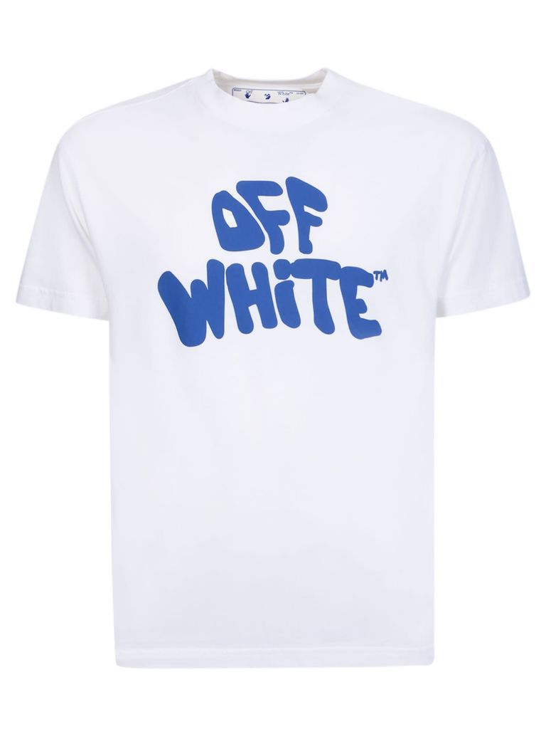 Logo Print White T-Shirt